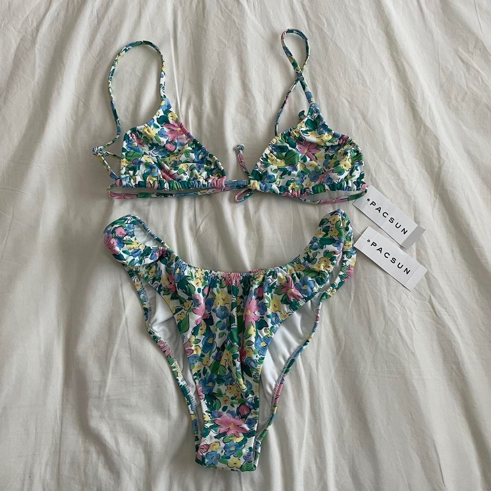 Pacsun Floral Bikini